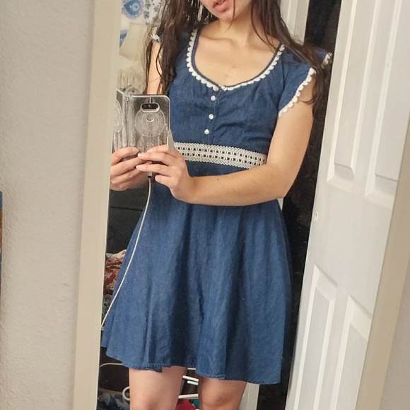 disney denim dress